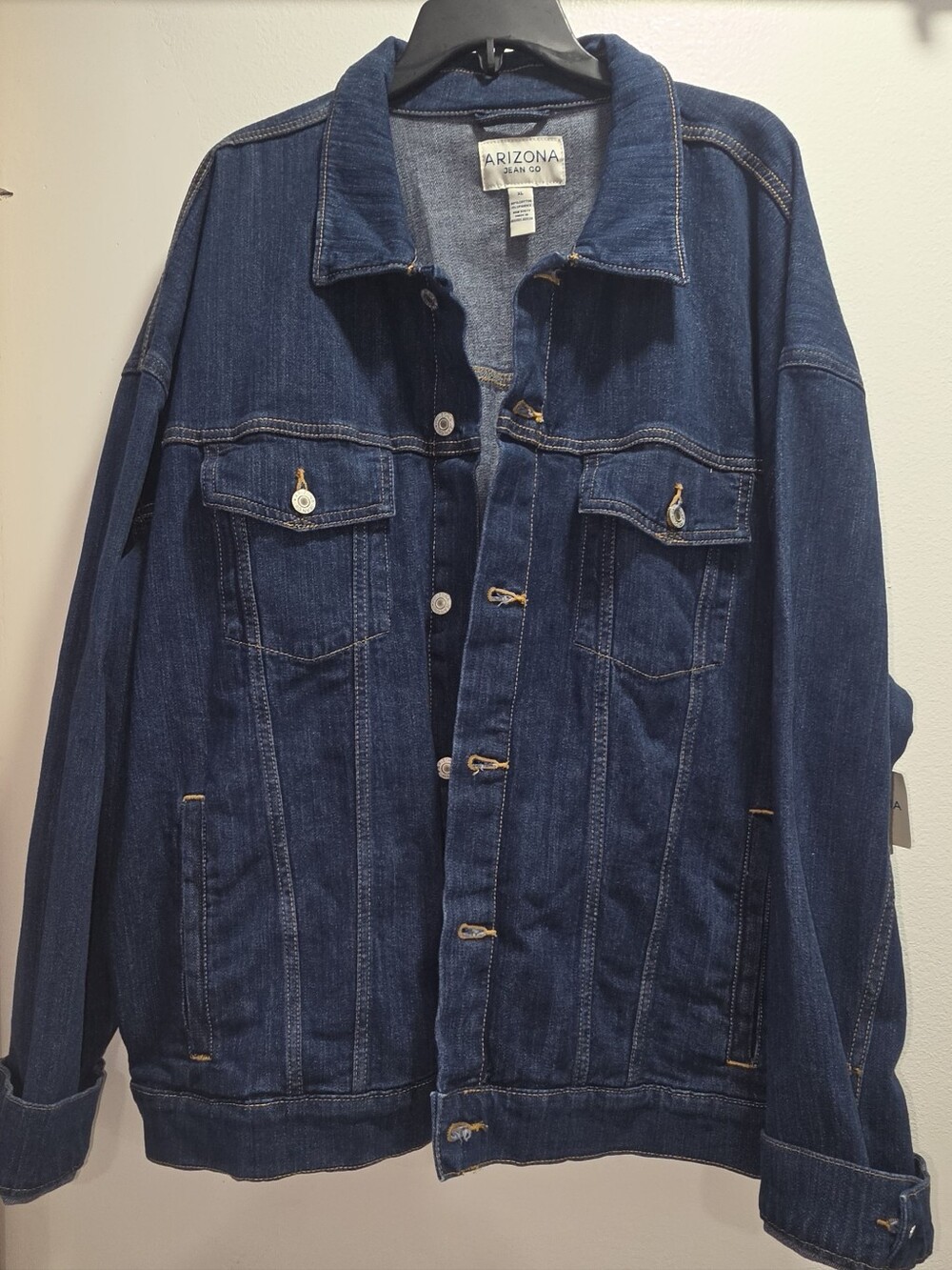 Arizona Jean Company Indigo Blue Denim Jacket - Men's
